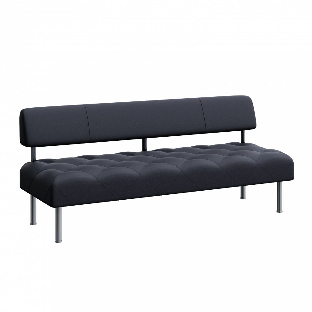 Диван "Ромб" без підлокітників Ромб БП 2, 1220x620x760 мм МЕБЛІ ТЕХНОСТИЛЬ